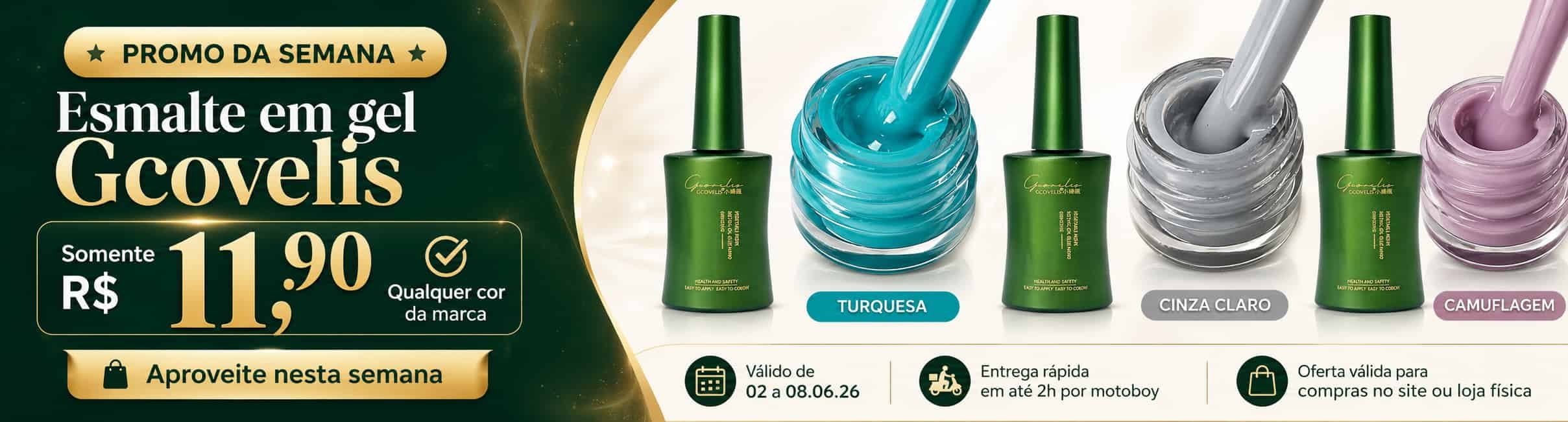 Esmalte em gel mgnético