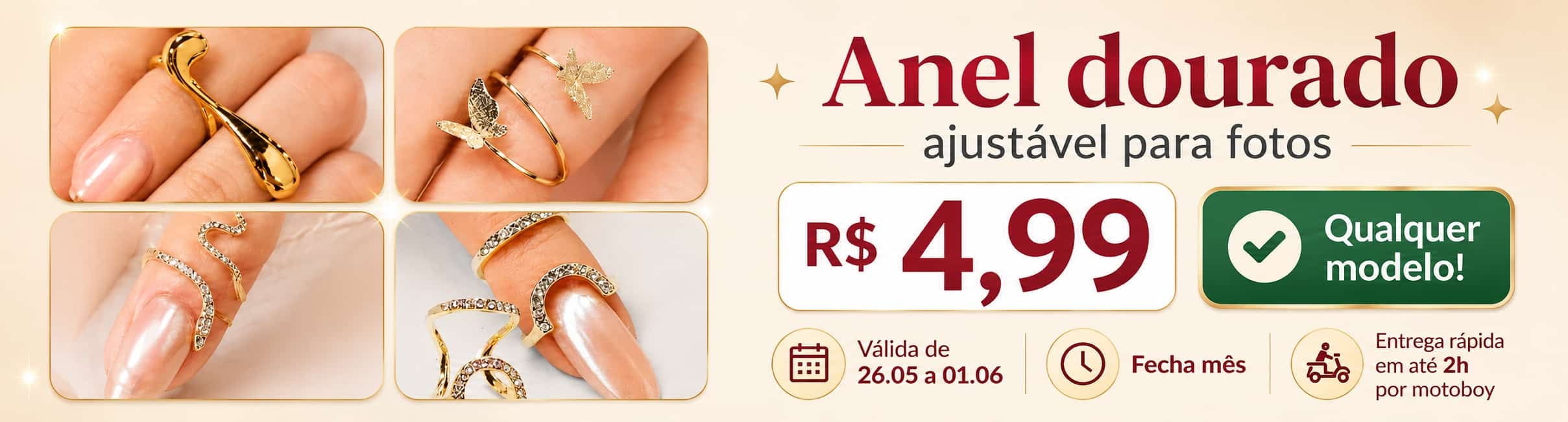 Banner de promo de decoração
