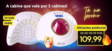 Promoção de cabine para unhas