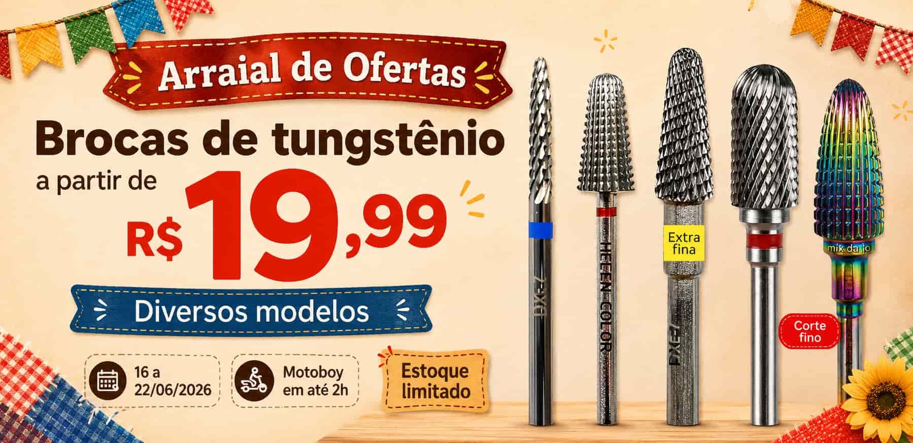 Banner de promo de quinta