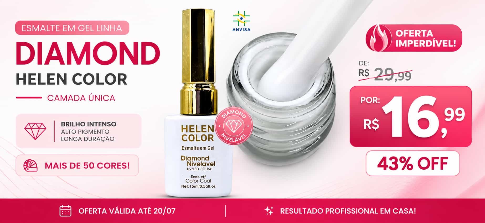 Promoções de esmalte em gel