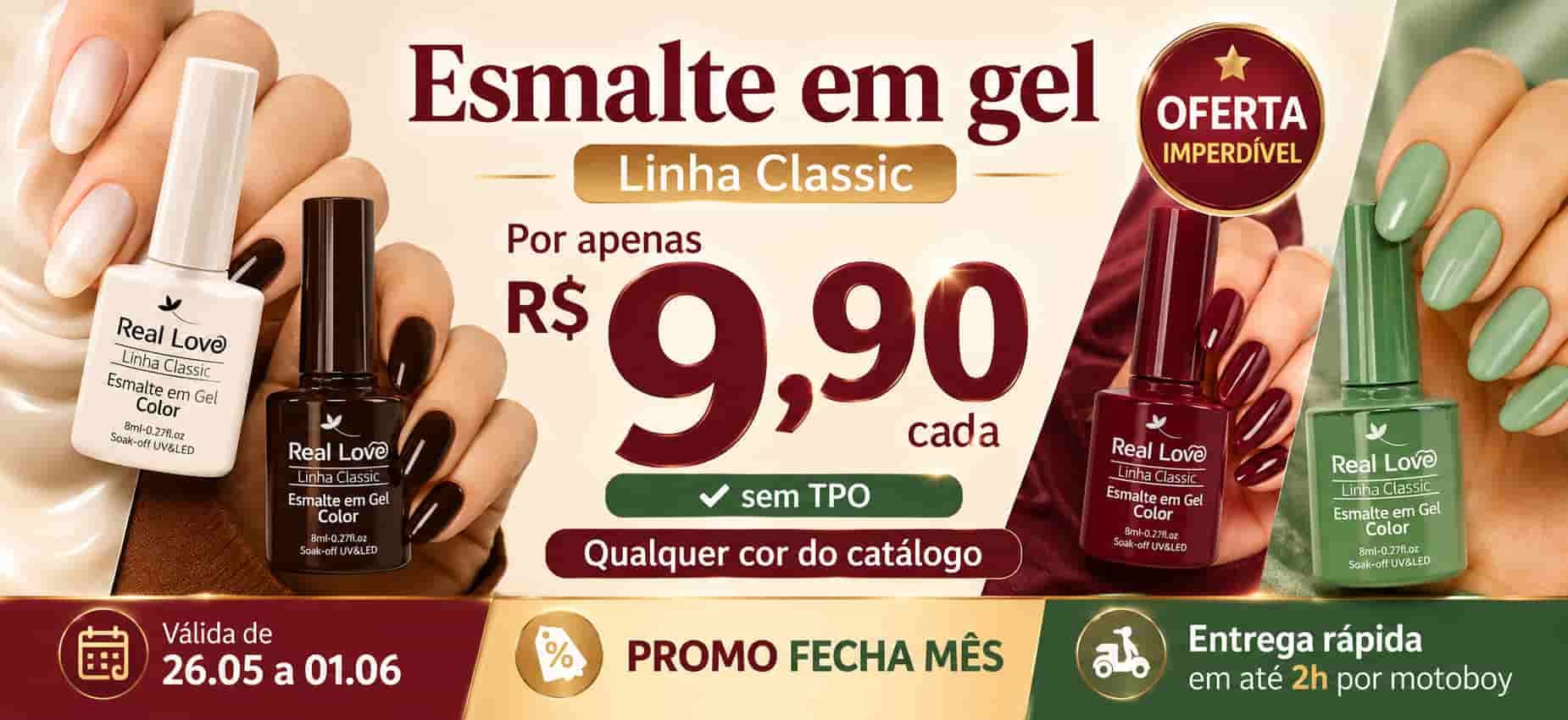 Promoções de esmalte em gel