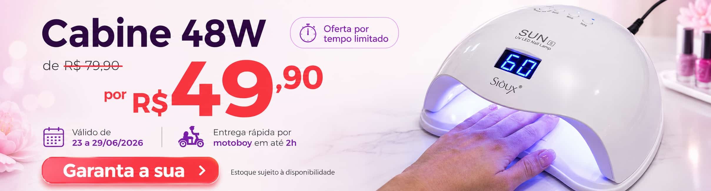 Promo de cabines