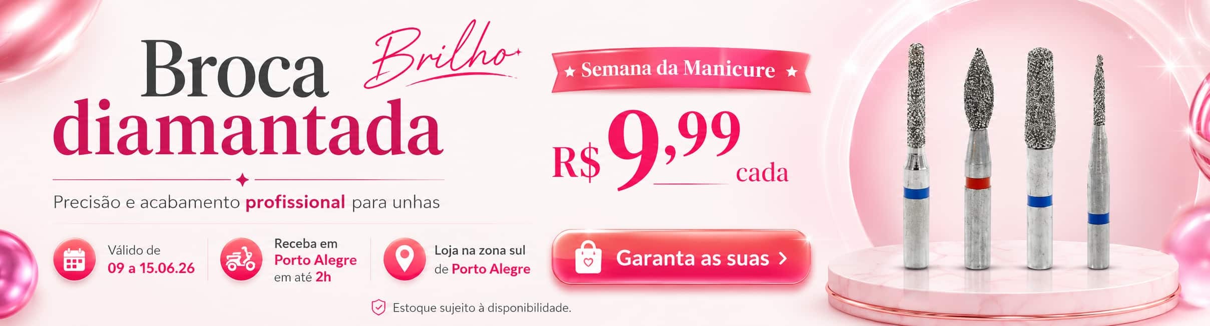 Banner de quinta - Manicure