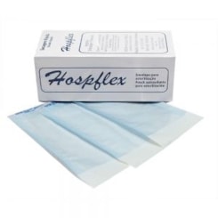 100 Envelopes Para Esterilização De Brocas 6x13cm Hospflex 100 Envelopes Para Esterilização De Brocas 6x13cm Hospflex