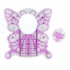 100 Moldes Para Alongamento Borboleta Helen Color 100 Moldes Para Alongamento Borboleta Helen Color