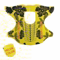 100 Moldes Para Alongamento Flores Helen Color 100 Moldes Para Alongamento Flores Helen Color