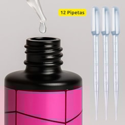 12un Pipeta Pasteur Plastica 3ml para dosagem de líquidos dosadora ponta fina 12un Pipeta Pasteur Plastica 3ml para dosagem de líquidos dosadora ponta fina