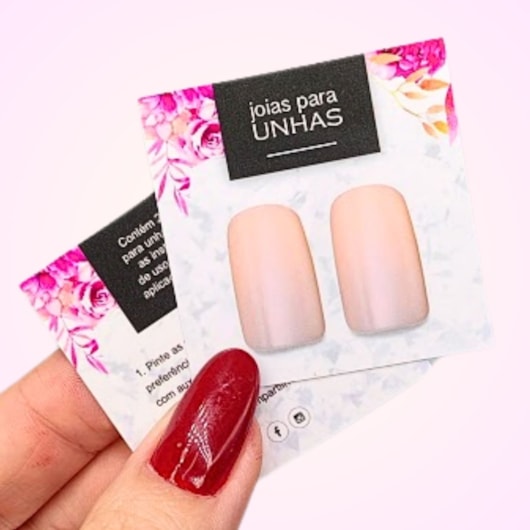 50 Cartelas para Joias Parzinho para unhas