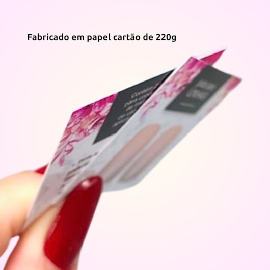 50 Cartelas para Joias Parzinho para unhas