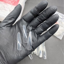 500 Postiças Ballerina Transparente 500 Postiças Ballerina Transparente