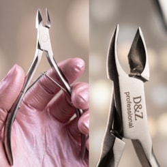 Alicate De Cutícula Inox D&Z Aço