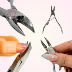 Alicate para cortar unhas Inox Real Love Alicate para cortar unhas Inox Real Love