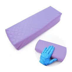 Almofada lilás Apoio de Mão para Manicure Unhas