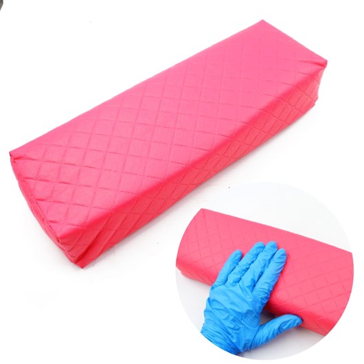 Almofada Pink Apoio de Mão para Manicure Unhas - Imagem principal - cfd6e2a3-470f-48aa-9a69-ff824127fea8
