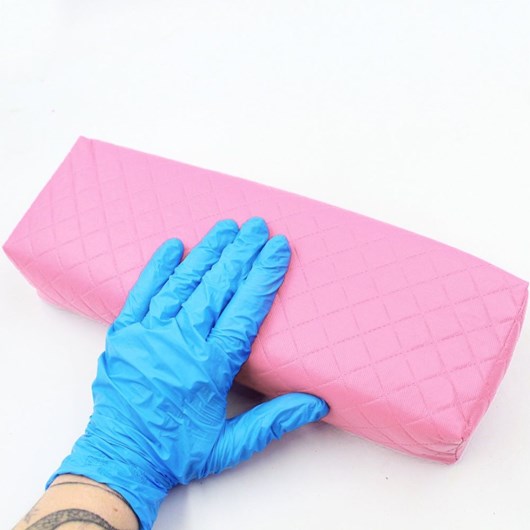 Almofada rosa Apoio de Mão para Manicure Unhas - Imagem principal - 64da6c25-369d-4c50-9165-1cb71a77da5b