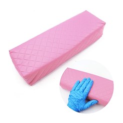 Almofada rosa Apoio de Mão para Manicure Unhas