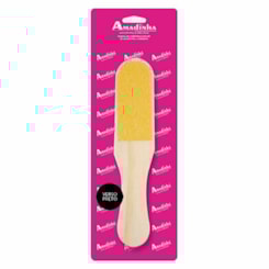 Amadinha Lixa Mad. Reta Pequena C/ 01 Unid Amadinha Lixa Mad. Reta Pequena C/ 01 Unid