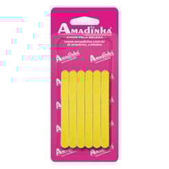 Amadinha Lixa Unha Mini Canario C/ 72 Unids Amadinha Lixa Unha Mini Canario C/ 72 Unids