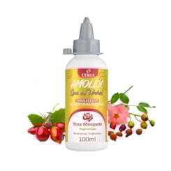 Amolecedor de cutículas Cora com rosa mosqueta 100ml Amolex Amolecedor de cutículas Cora com rosa mosqueta 100ml Amolex