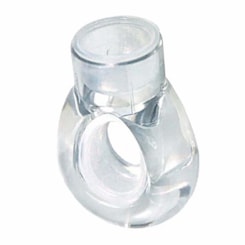 Anel Porta Batoque Com Silicone Reutilizável E Refil