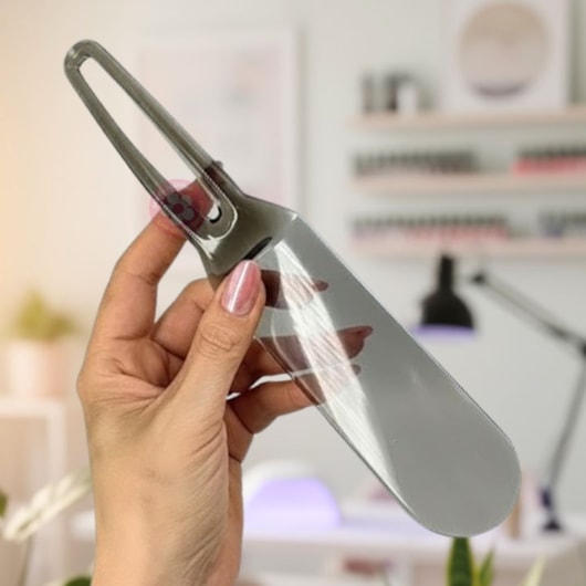 Base para lixa dos pés Cels Leve e resistente Fume para unhas