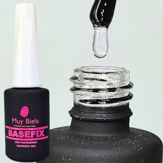Basefix Muy Biela 10ml Gel Capa Base UVLED para unhas