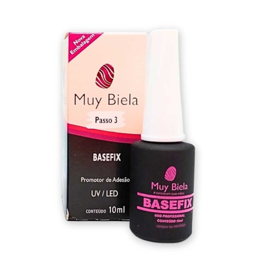 Basefix Muy Biela 10ml Gel Capa Base UVLED para unhas