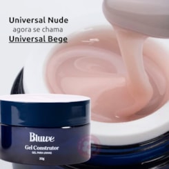 Bluwe Gel Construtor Universal Bege (Nude) 30g Bluwe Gel Construtor Universal Bege (Nude) 30g