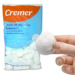 Bolas de Algodão Cremer 95g Bolas de Algodão Cremer 95g