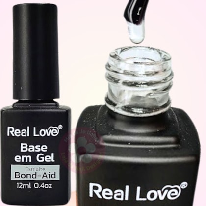 Bond-Aid Base em gel para esmaltação em gel Real Love Capa base