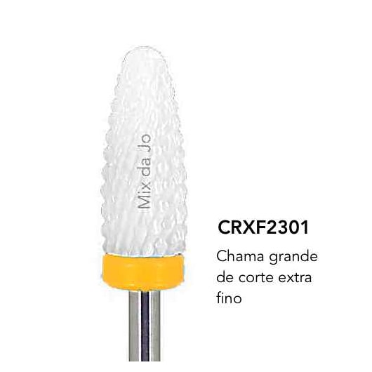 Broca de Ceramica Chama Corte Extra Fino 202 para unhas