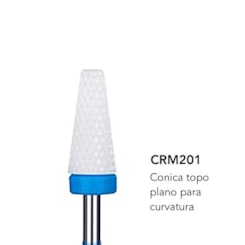 Broca de cerâmica - Modelo CRM-201 para curvatura das unhas Broca de cerâmica - Modelo CRM-201 para curvatura das unhas
