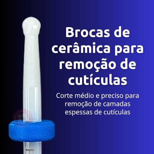 Broca de Ceramica - Modelo: Crm-701 para unhas
