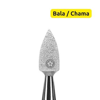Broca de Pedra de Carbureto Branca para cutilagem - Fina