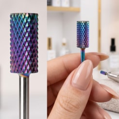 Broca de tungstênio Barril cilindrica média