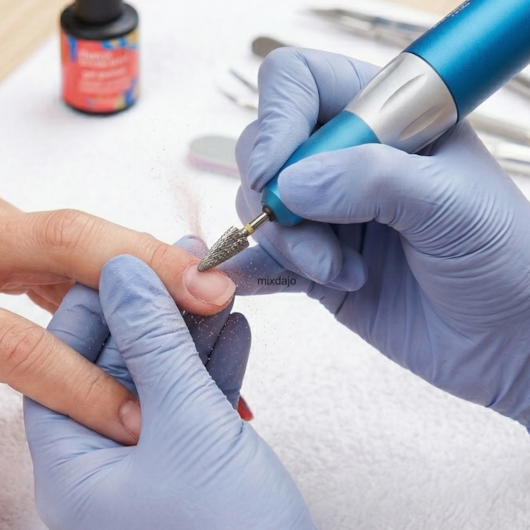 Broca de tungstênio Chama corte extra fino Helen Color 22-46 para unhas