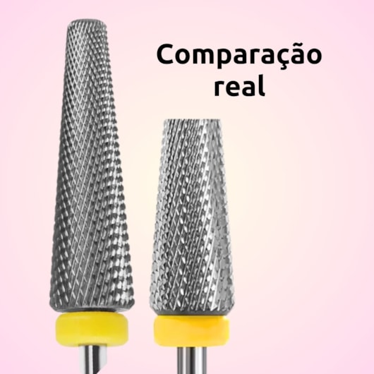 Broca de tungstênio Extra longa 717 cônica topo ativo Premium Escolha para unhas