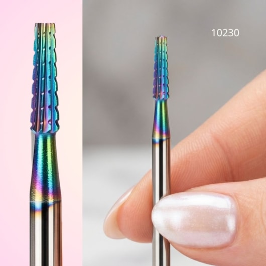 Broca de Tungstênio Mini cônica para limpeza inferior para unhas