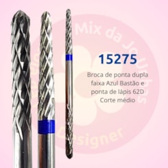 Broca de Tungstênio ponta dupla Limpeza inferior