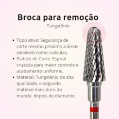 Broca de Tungstenio Tronco Staleks Pro Fina Broca de Tungstenio Tronco Staleks Pro Fina