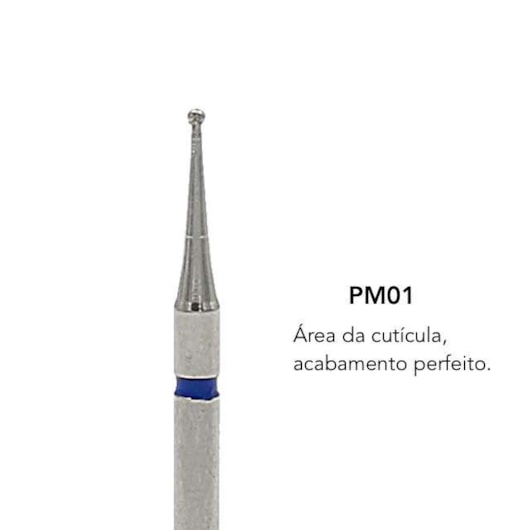 Broca Diamantada Brilho - modelo:Pm-01 para unhas