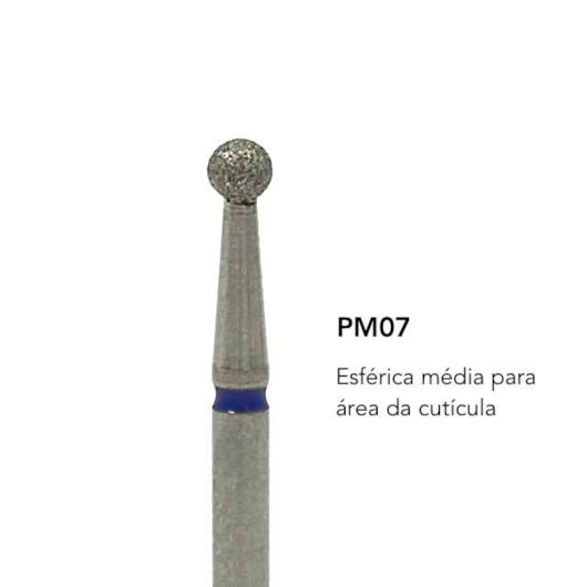 Broca Diamantada Brilho - modelo:Pm-07 para unhas