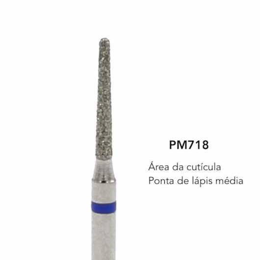 Broca Diamantada Brilho - modelo:Pm-718 para unhas