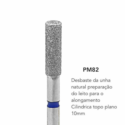 Broca Diamantada Brilho - modelo:Pm-82 para unhas