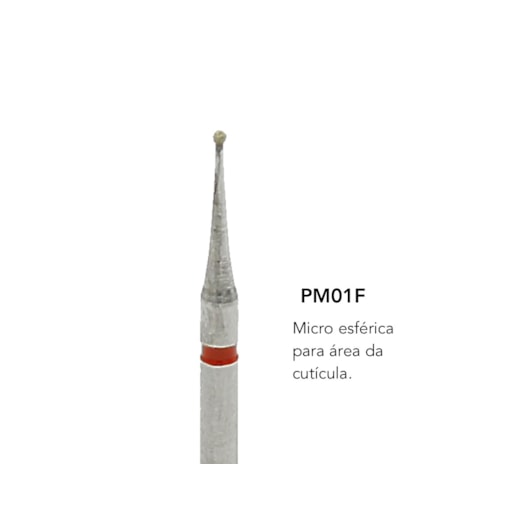 Broca Diamantada Brilho - modelo:Pm01-f para unhas