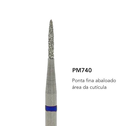 Broca Diamantada Brilho Pm740 Área Da Cutícula Lixa Elétrica para unhas