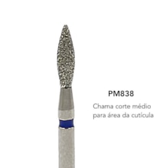 Broca Diamantada Brilho Pm838 Cutícula Unhas Lixa Elétrica Broca Diamantada Brilho Pm838 Cutícula Unhas Lixa Elétrica