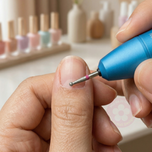 Broca diamantada esférica Fina Tamanho 5 Real Love para unhas