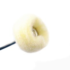 Broca para aplicação de pó cromado e polimento fios de lâ Broca para aplicação de pó cromado e polimento fios de lâ